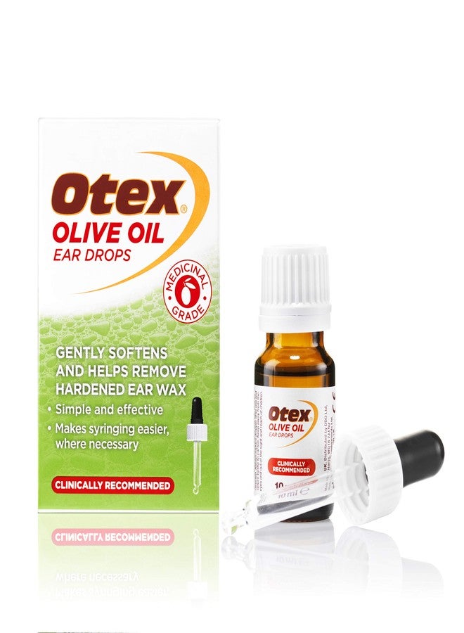 Otex Olive Oil Ear Drops For Natural, Gentle Removal of Excessive, Hardened Ear Wax. Bottle with Dropper Applicator, 10 ml (Pack of 1) - Image 2